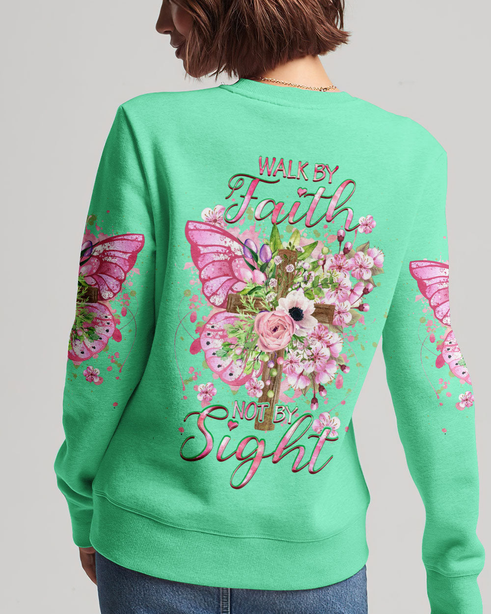 Walk By Faith Not By Sight Women's All Over Print Shirt - Yhhg0607233