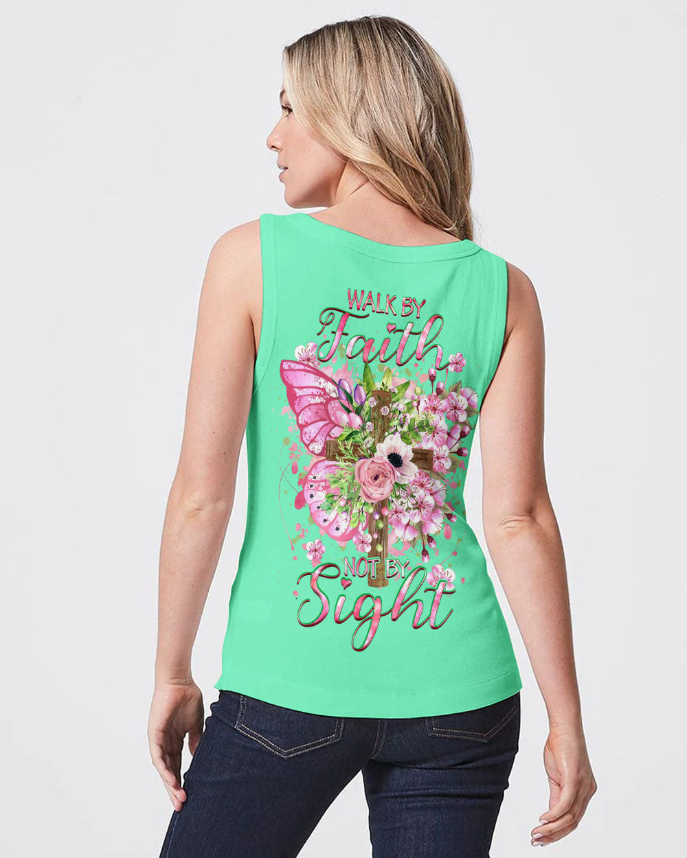 Walk By Faith Not By Sight Women's All Over Print Shirt - Yhhg0607233