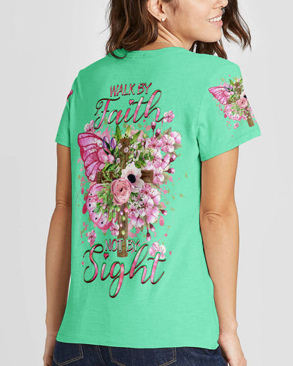 Walk By Faith Not By Sight Women's All Over Print Shirt - Yhhg0607233