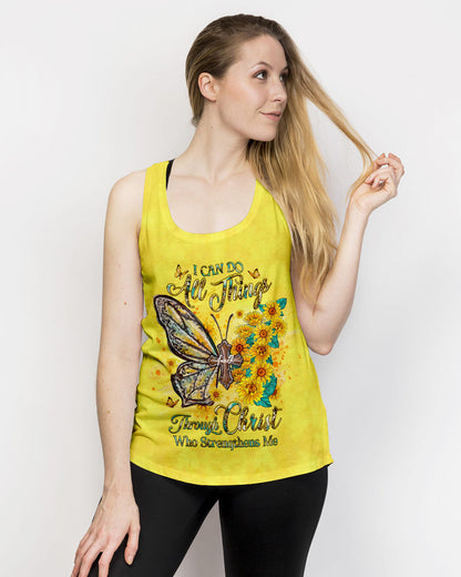 I Can Do All Things Butterfly Women's All Over Print Shirt - Yhhg1107233