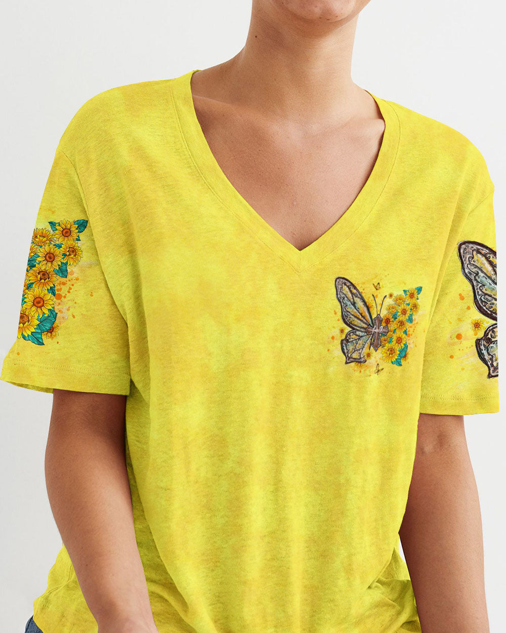 I Can Do All Things Butterfly Women's All Over Print Shirt - Yhhg1107233