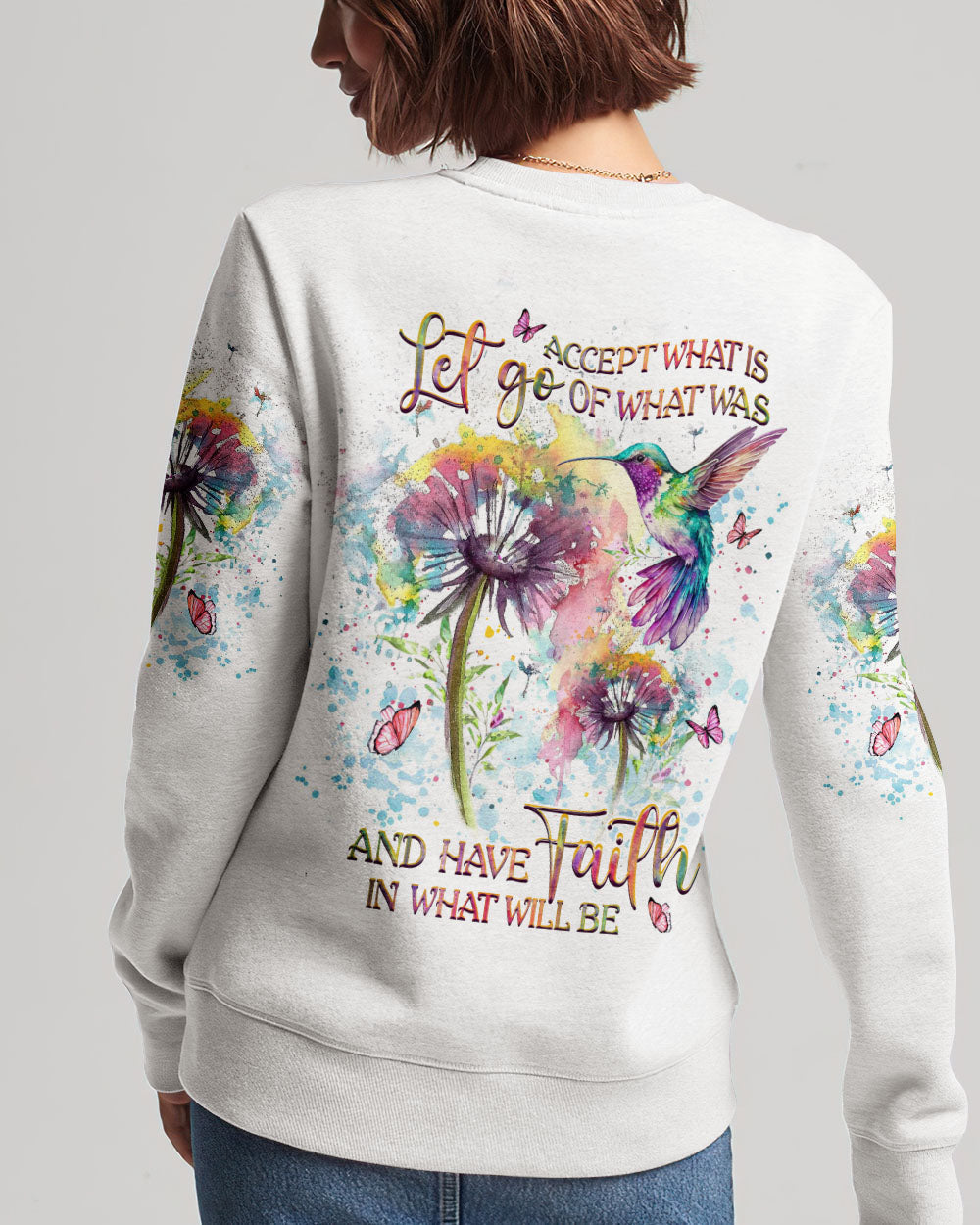 Accept What is Let Go of What Was Women's All Over Print Shirt - Yhhg1207233