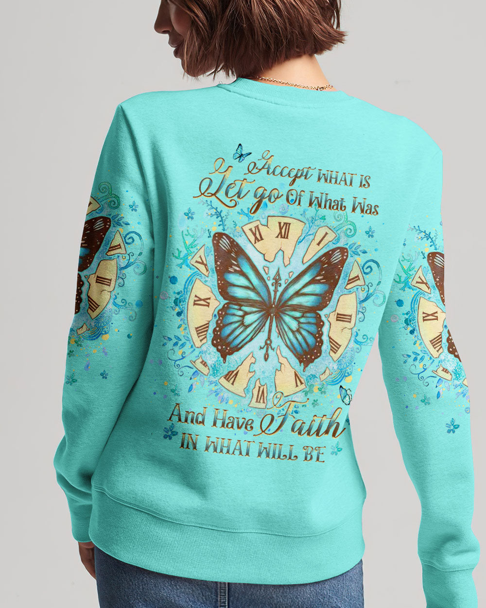 Accept What Is Let Go Of What Was Women's All Over Print Shirt - Yhhg2107232