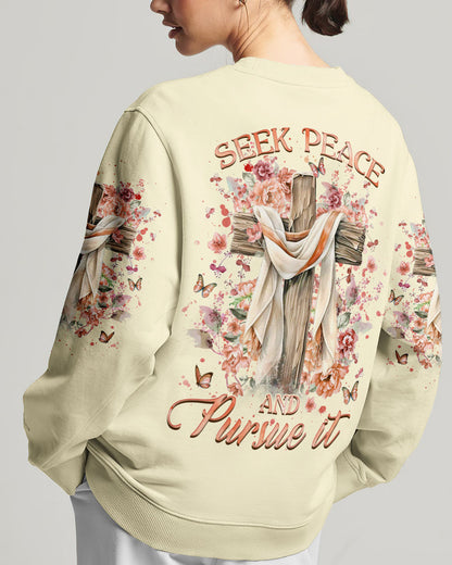 Seek Peace And Pursue It Women's All Over Print Shirt - Yhhg2807233