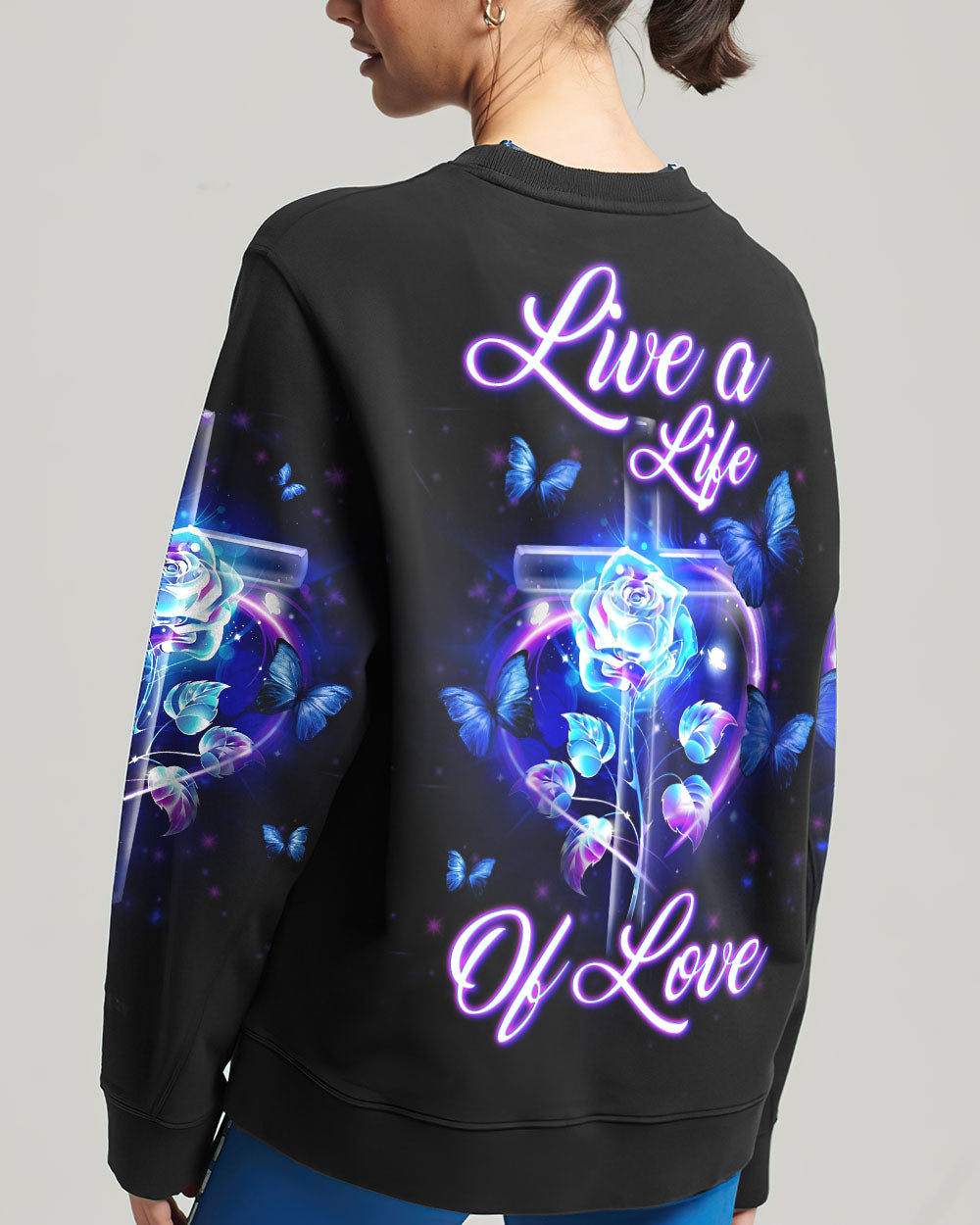 Live A Life Of Love Women's All Over Print Shirt - Yhln0307233