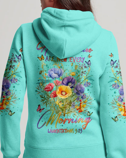 His Mercies Are New Every Morning Women's All Over Print Shirt - Yhln1907233