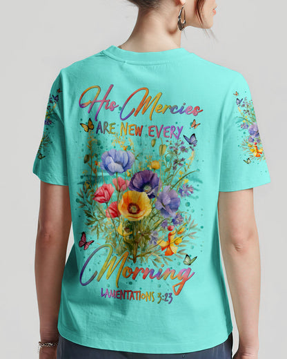 His Mercies Are New Every Morning Women's All Over Print Shirt - Yhln1907233