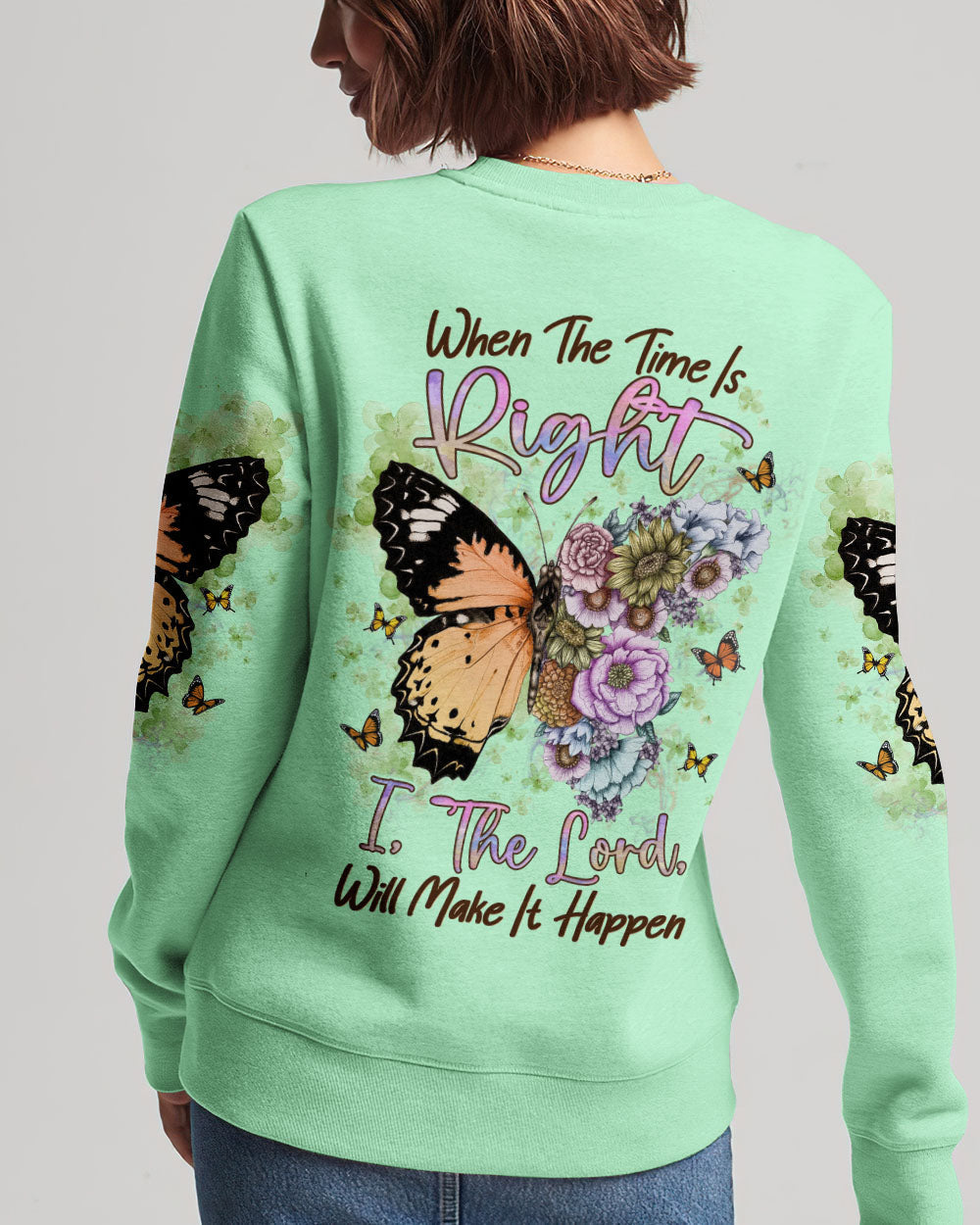 When The Time Is Right Women's All Over Print Shirt - Yhln2707233