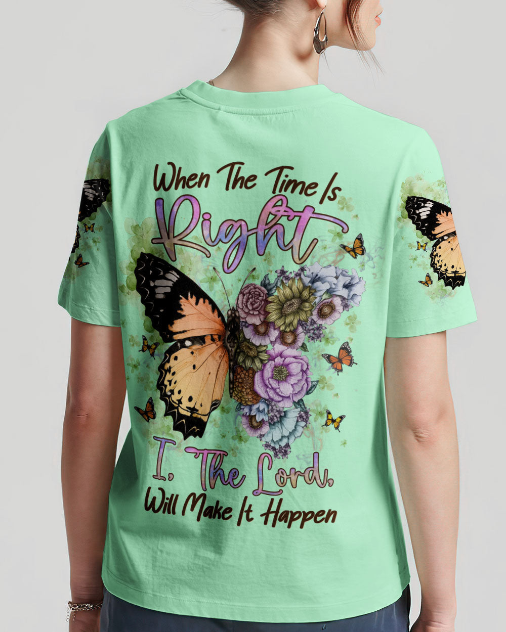 When The Time Is Right Women's All Over Print Shirt - Yhln2707233