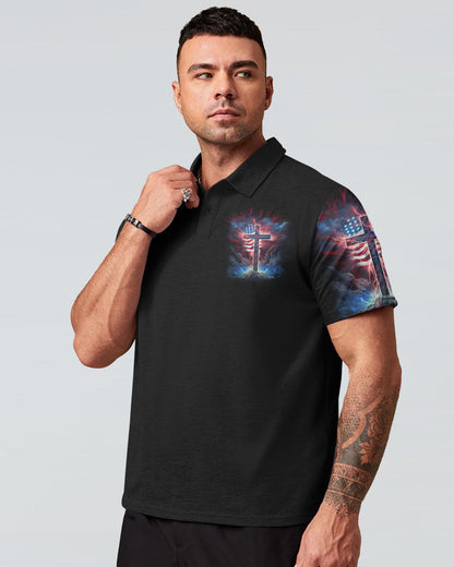 Stand For The Flag Kneel For The Cross Men's All Over Print Shirt - Yhln2807233