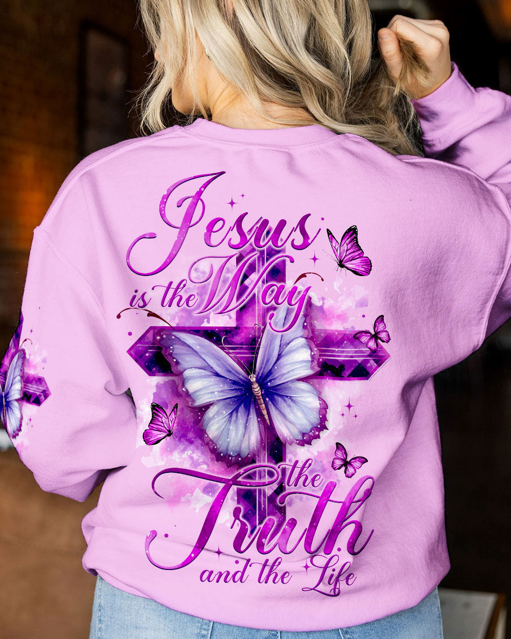 Jesus Is The Life Women's All Over Print Shirt - Tytm0609234