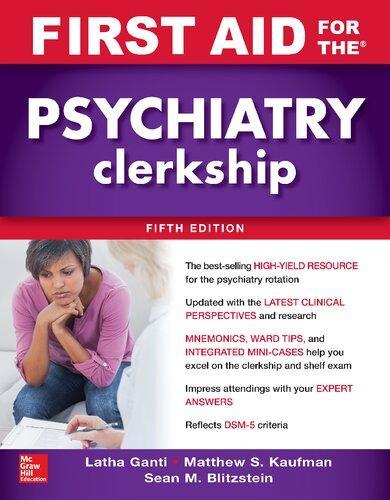 First Aid For The Psychiatry Clerkship 5thEdition