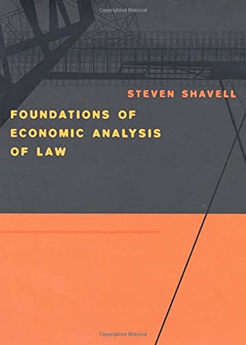 Foundations of Economic Analysis of Law - 1st Edition