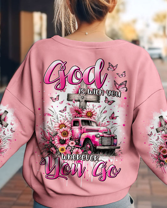 God Is With You Women's All Over Print Shirt - Tytm2911233