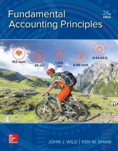 Fundamental Accounting Principles 24Th Edition