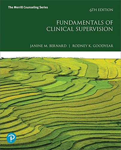 Fundamentals of Clinical Supervision (What's New in Counseling) 6-edition
