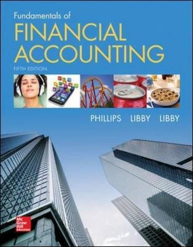 Fundamentals Of Financial Accounting 5Th Edition