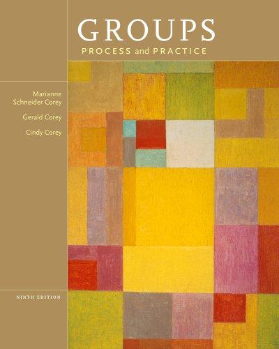 Groups Process And Practice 7Th Edition