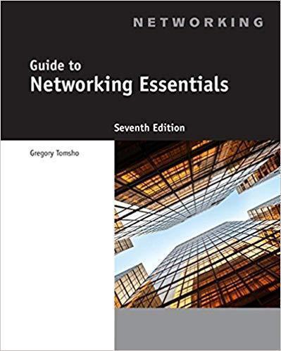 Guide To Networking Essentials 7Th Edition