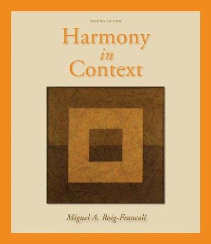 Harmony In Context 2Nd Edition