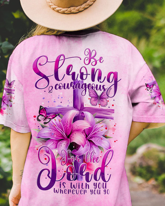 Be Strong And Courageous Women's All Over Print Shirt - Tytm1103243