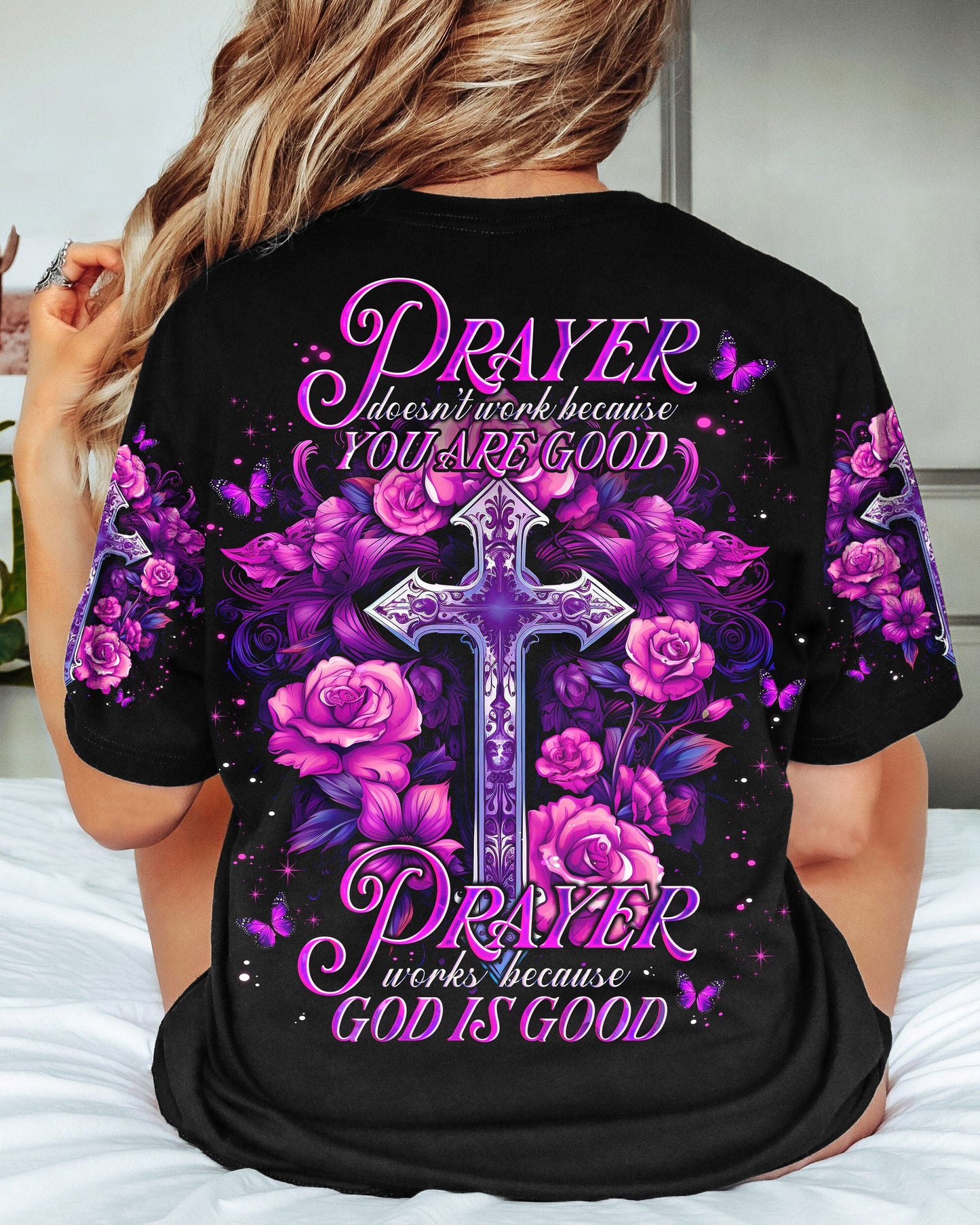 God Is Good Women's All Over Print Shirt - Tlno0408231