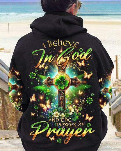 I Believe In God Patrick's Day Women's All Over Print Shirt - Tlno0501242