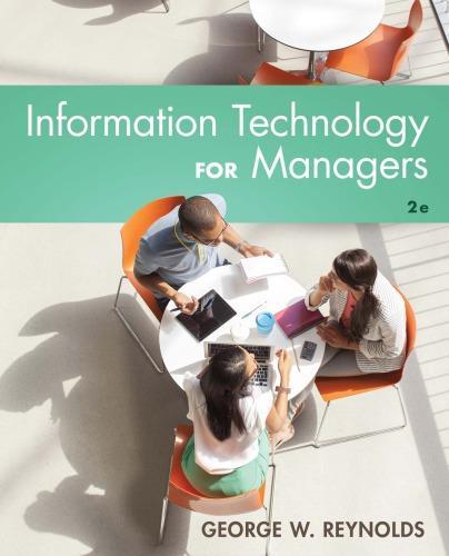 Information Technology For Managers 2Nd Edition