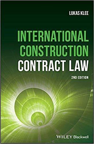 International Construction Contract Law 2Nd Edition