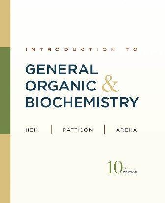 Introduction To General Organic And Biochemistry 10Th Edition Hein