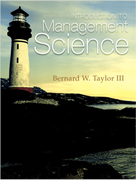 Introduction To Management Science 5Th Edition