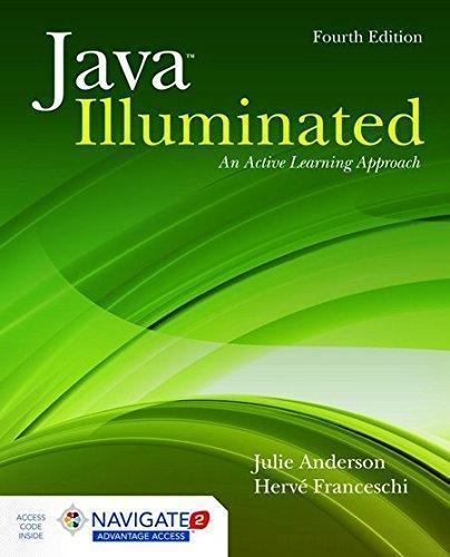 Java Illuminated An Active Learning Approach 4Th Edition