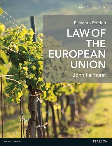 Law Of The European Union 11Th Edition