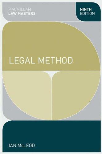 Legal Method 9Th Edition