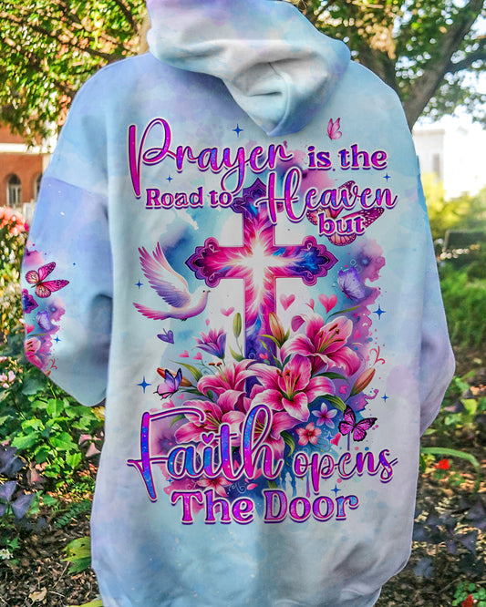 Faith Opens The Door Women's All Over Print Shirt - Tyqy2712231