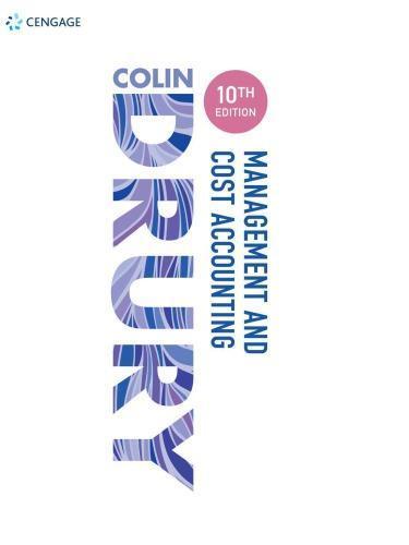 Management And Cost Accounting 10Th Edition