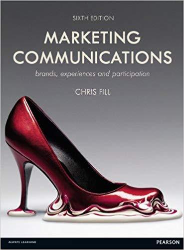 Marketing Communications Brands Experiences Participation 6Th Edition