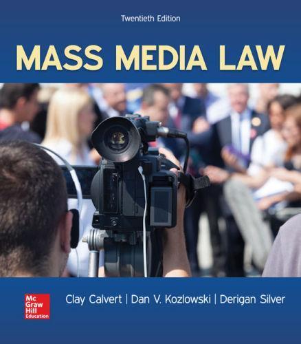Mass Media Law 20Th Edition