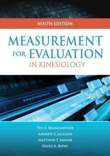 Measurement For Evaluation In Kinesiology 9Th Edition