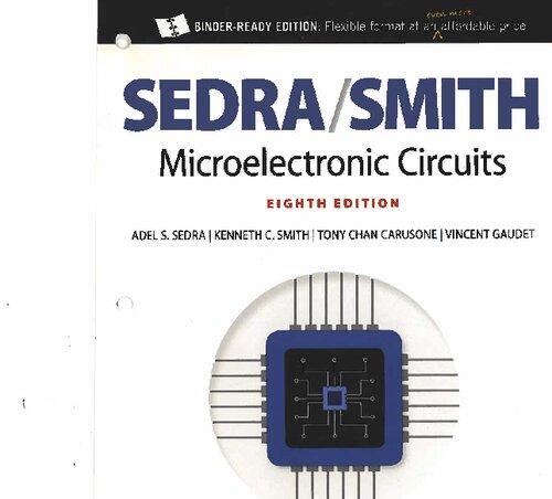 Microelectronic Circuits 8Th Edition Sedra