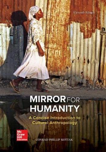 Mirror for Humanity: A Concise Introduction to Cultural Anthropology - 11th Edition