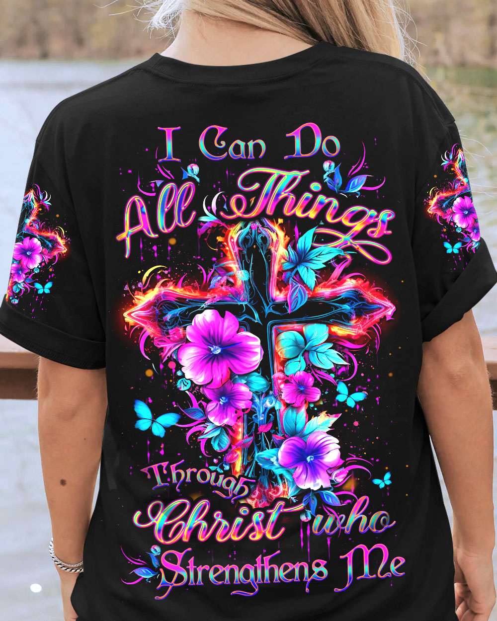 I Can Do All Things Women's All Over Print Shirt - Yhdu1008231