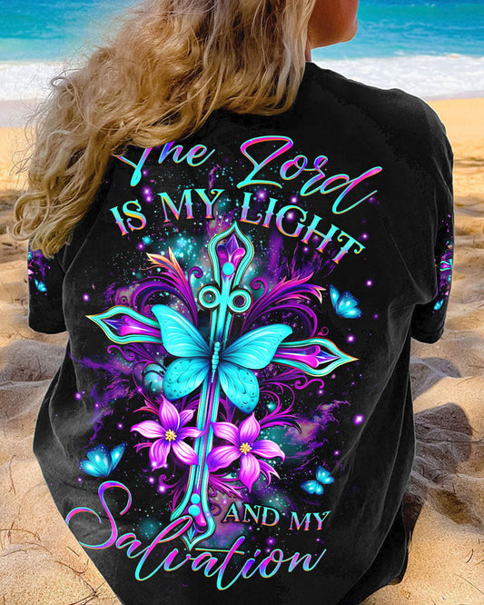 The Lord Is My Light And My Salvation Women's All Over Print Shirt - Yhdu1810232