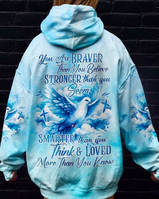 You Are Braver Than You Believe Women's All Over Print Shirt - Tyqy1601241