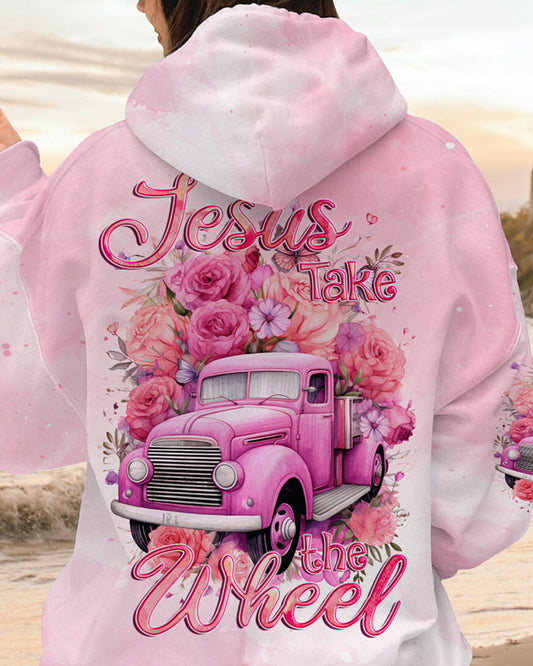 Jesus Take The Wheel Women's All Over Print Shirt - Tyqy1011234