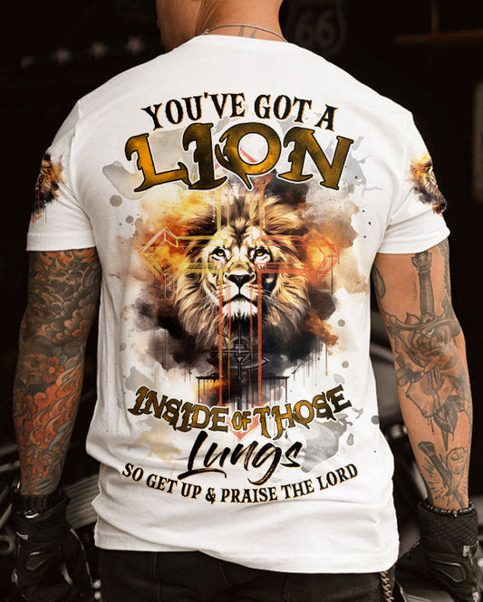 You've Got A Lion Men's All Over Print Shirt - Tlnz0410234