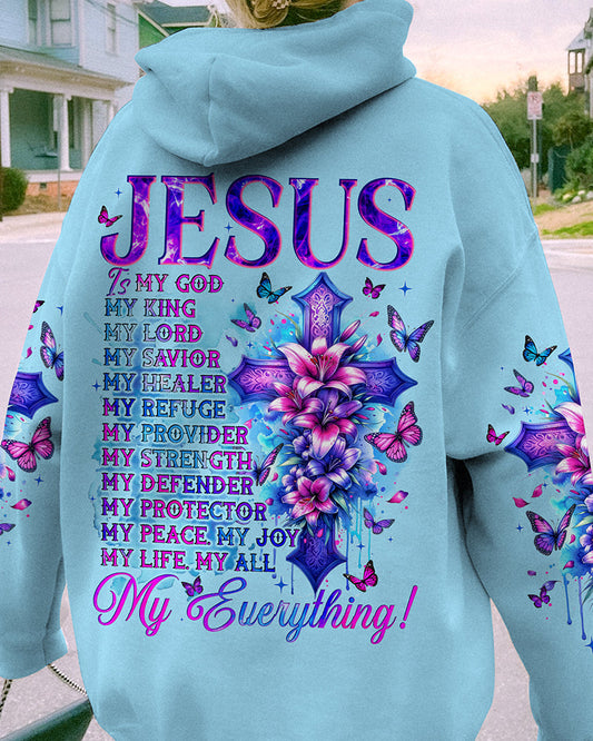 Jesus Is My Everything Women's All Over Print Shirt - Tyqy2912232