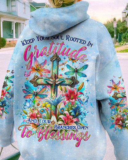 Keep Your Soul Rooted In Gratitude Women's All Over Print Shirt - Tyqy0412232