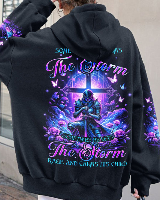 God Calms The Storm Women's All Over Print Shirt - Tyqy2812233