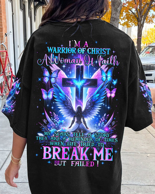 I'm A Warrior Of Christ Women's All Over Print Shirt - Tyqy0202242